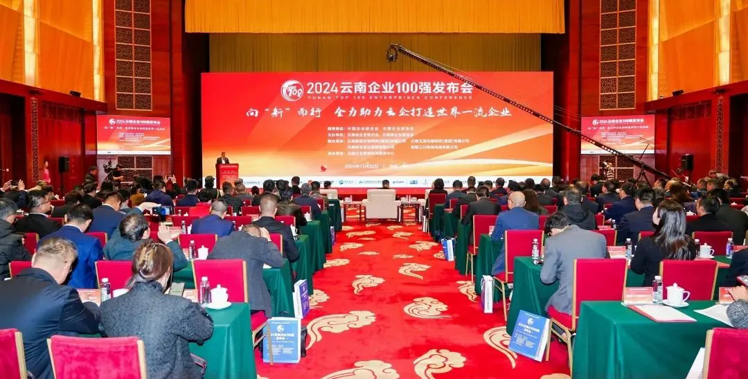 利豪娱乐集团登榜2024云南企业100强、云南制造业100强